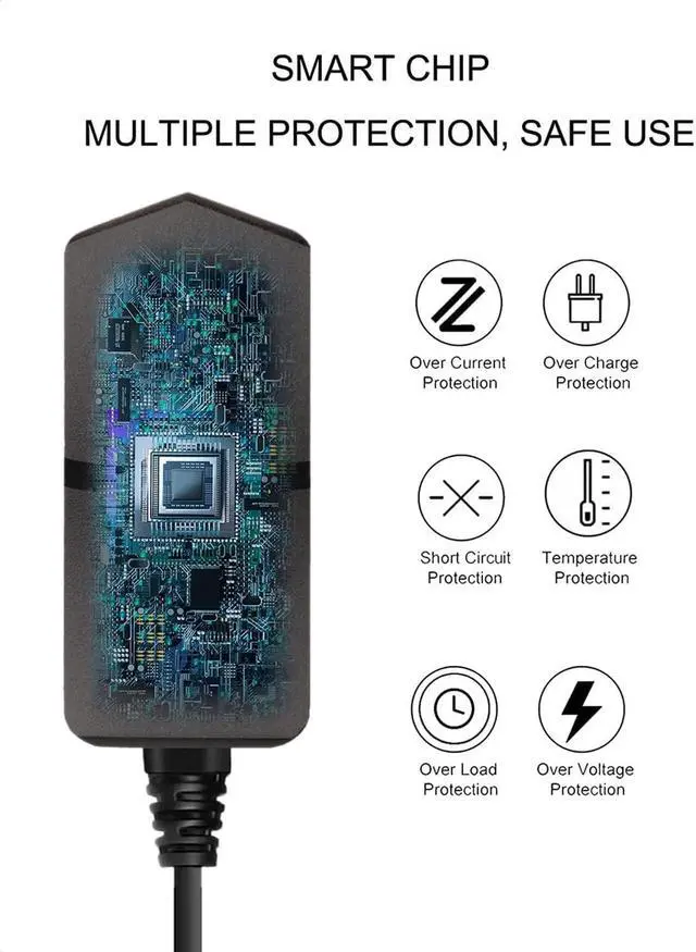 Alt view image 3 of 7 - 6V 2A Power Adapter Charger [AC 6 Volts 2 Amps Regulated Switching Power Supply] with 8 Interchangeable DC Plug for 300mA 400mA 500mA 600mA 700mA 800mA 900mA 1000mA 1500mA 2000mA Equipment