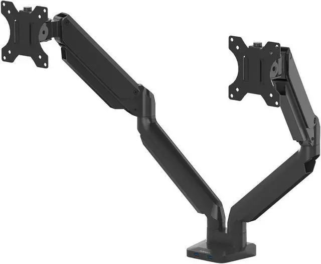 Main image of Fellowes 8042501 Platinum Series Adjustable Computer Monitor Stand for 2 Monitors with Dual Monitor Arms, 32 Inch Monitor Capacity