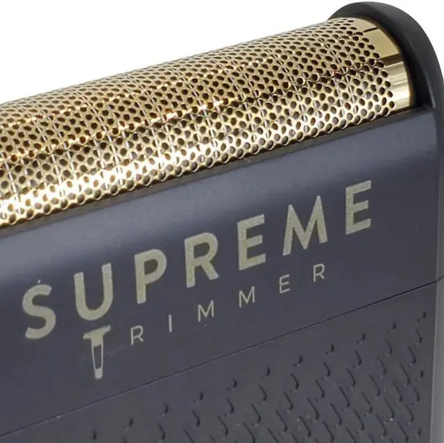 Alt view image 4 of 7 - Supreme Trimmer Solo Mens Single Foil Shaver STF101 (150 Min Runtime) Cordless Powerful USB-C Mini Size Travel Razor for Barbers, & Home use | Black