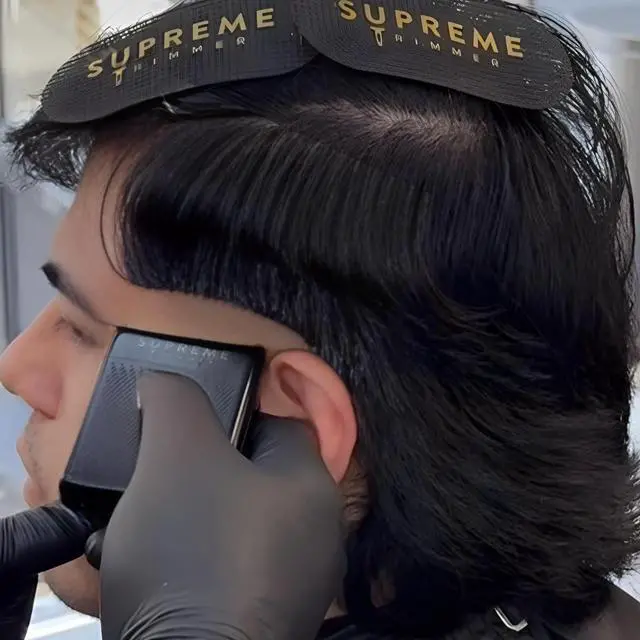 Alt view image 6 of 7 - Supreme Trimmer Solo Mens Single Foil Shaver STF101 (150 Min Runtime) Cordless Powerful USB-C Mini Size Travel Razor for Barbers, & Home use | Black