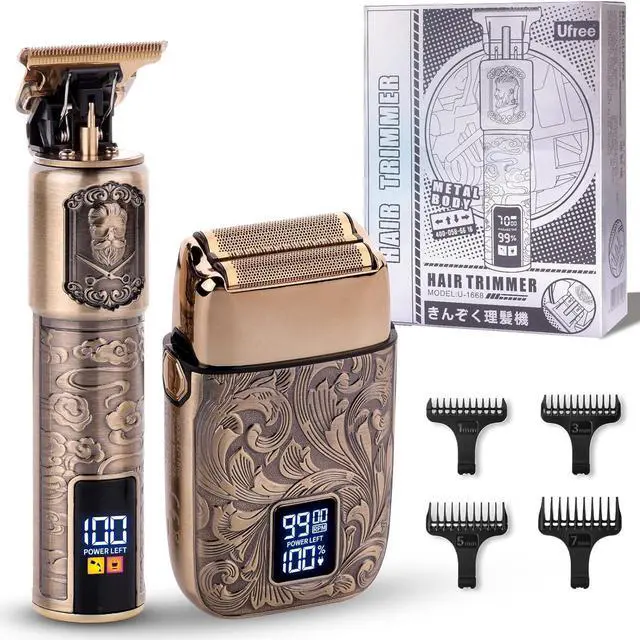 Main image of Ufree Electric Razor for Men Foil Shavers for Men, Hair Beard Trimmer for Men Grooming Shaving Kit Face Mustache, Cordless Head Shavers for Bald Men Barber Clippers, Birthday Gifts for Him