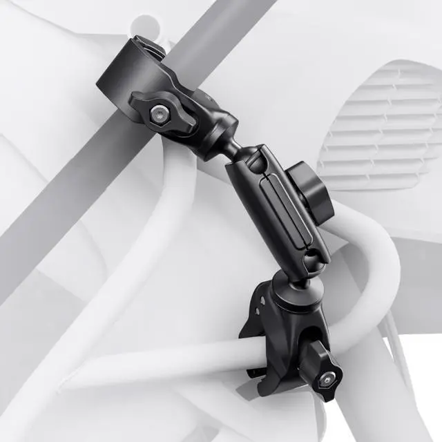 Alt view image 4 of 7 - Insta360 Motorcycle Selfie Stick Support Clamp