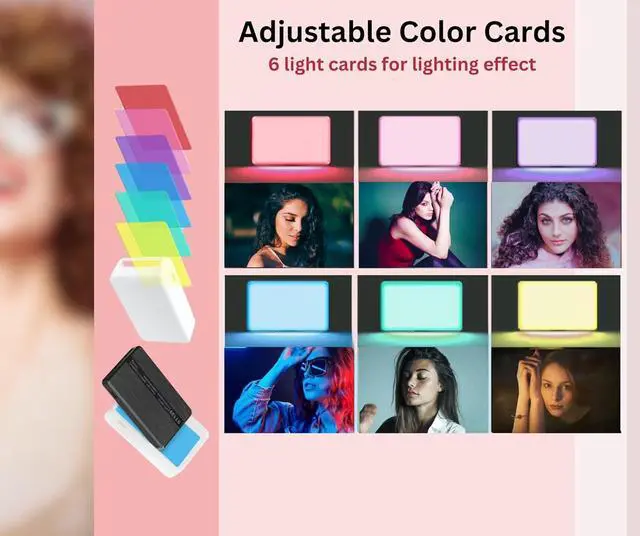 Alt view image 3 of 7 - Phone Light, Selfie Light for iPhone/Camera, 3000mAh Rechargeable, 3 Lighting Modes, Clip-On for Photography/TikTok/Vlog/Video