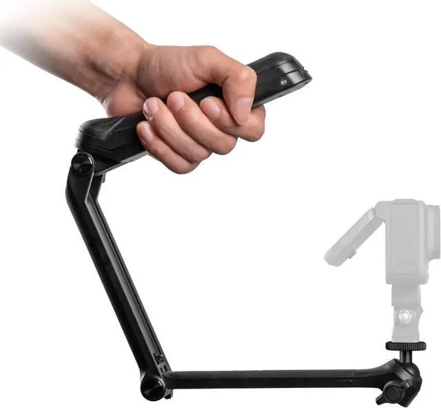 Alt view image 2 of 5 - Insta360 Multi Mount, All-in-One Camera Rig, Tripod, Selfie Stick & Magic Arm, 360 Ball Joint for Adjustable Angles, Compatible with Insta360 Ace/GO/Link/X Series, Black