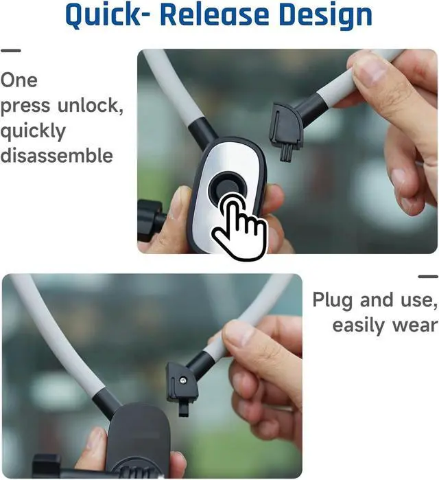 Alt view image 6 of 7 - INOVAGEN Neck Phone Holder, Magnetic Anti-Shake, POV/Vlog Recording, Hand Free Selfie Phone Mount for Phones and GoPro Max Hero 12 11 10 DJI Action 3, Insta360 (i7U with Phone Holder)