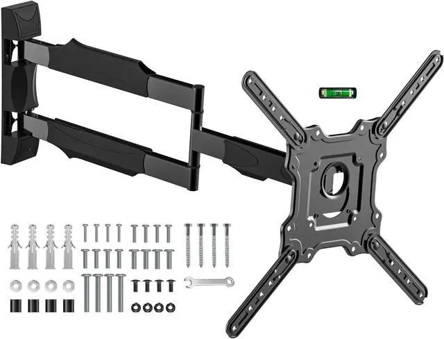 Main image of 28.3" Long Arm TV Wall Mount for Most 26-65 Inch TV, Full Motion Corner Wall Mount TV Bracket with Extension Arm Articulating, Swivel and Tilt, Max VESA 400x400mm and Up to 80 lbs