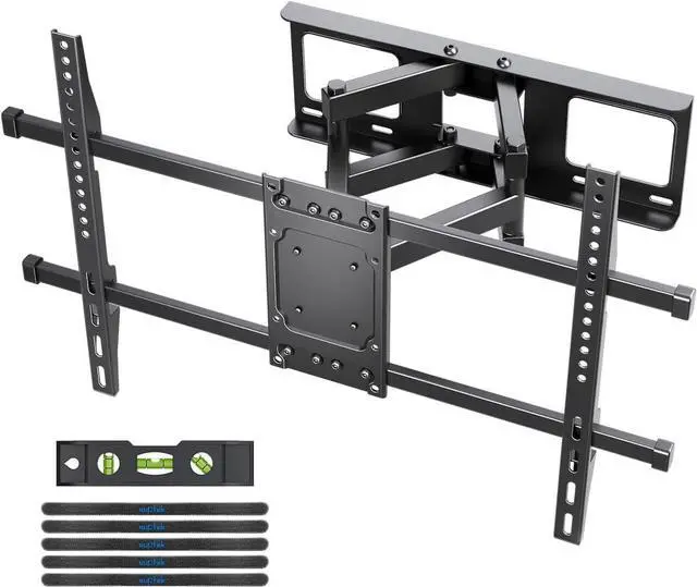 Main image of Suptek Full Motion TV Wall Mount for 32 to 84 Inch TV, Swivel and Tilt with Articulating Dual Arms, Max VESA 600X400mm, Holds up to 132lbs, Fits Max 16" Wood Studs, MA01A
