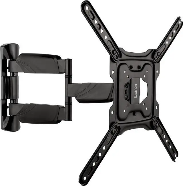 Main image of Mount-It! UL Certified Full Motion TV Wall Mount for Most 32-55 Inch Flat Screen TVs, Articulating TV Bracket Max VESA 400x400, Holds up to 308 lbs, Swivel and Tilt Bracket for 32, 42, 55 inch