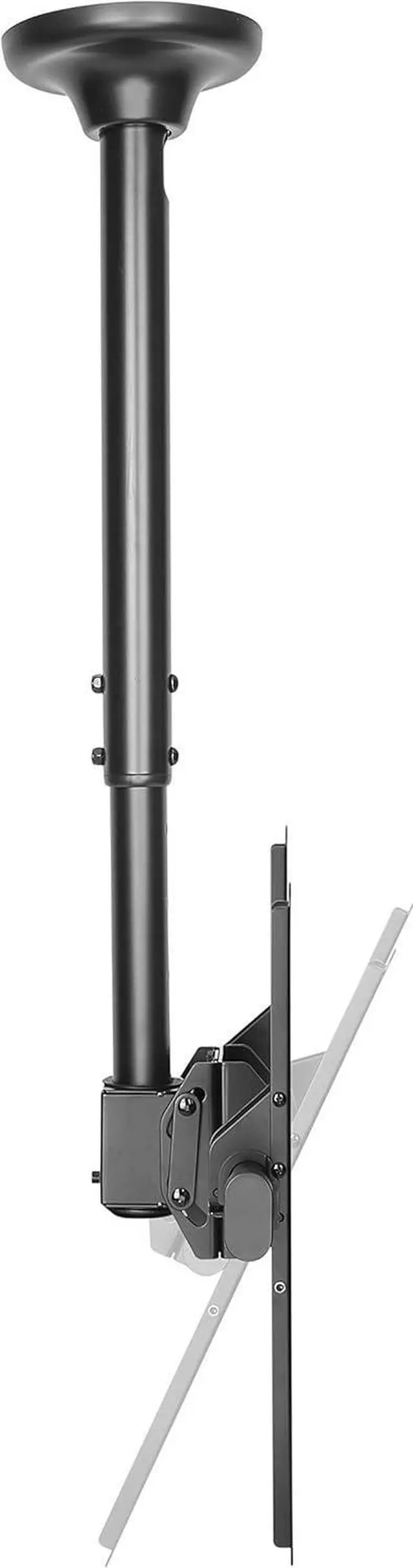 Alt view image 7 of 7 - TV Ceiling Mount, Telescopic Full-Motion for 37"-70" TVs Sizes, Max Weight Capacity 110 lbs. Max VESA 400x600, with Free Tilting Design and Built-in Level.