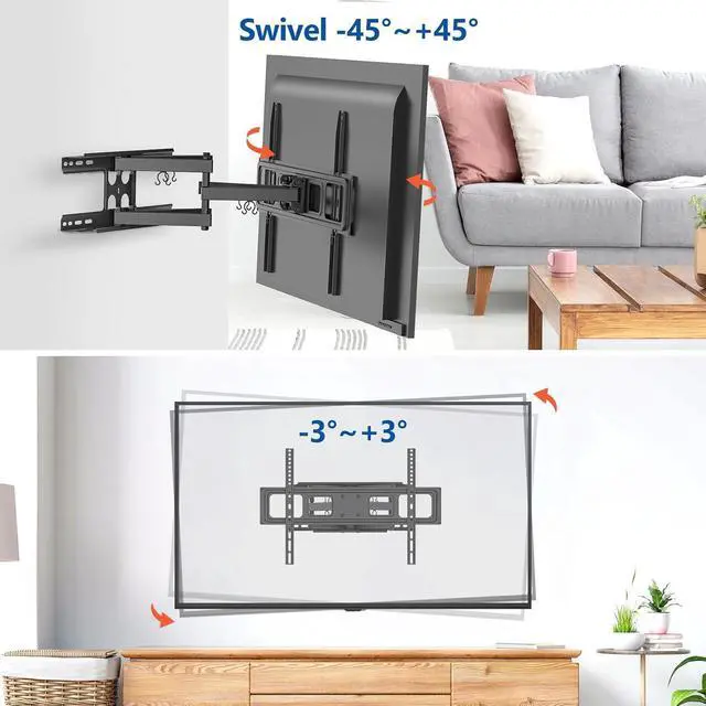 Alt view image 2 of 7 - Universal TV Wall Mount LED LCD Flat Curved Screen TVs & Monitors (082)