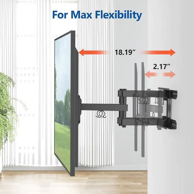 Alt view image 3 of 7 - Universal TV Wall Mount LED LCD Flat Curved Screen TVs & Monitors (082)