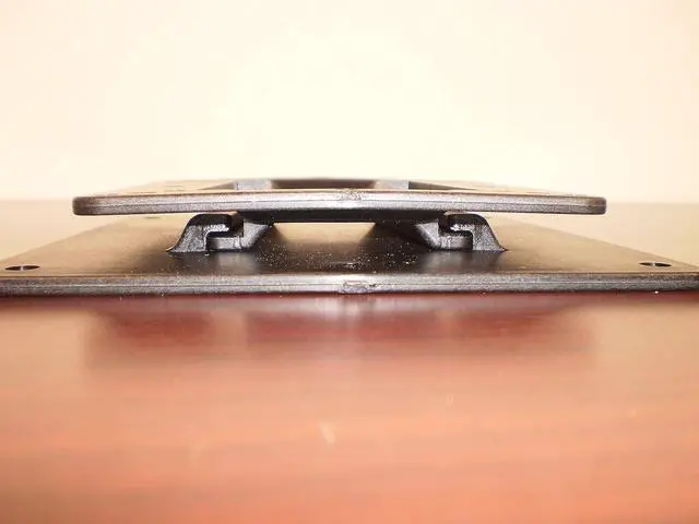 Alt view image 4 of 6 - PAW International RV TV Bracket Black 3 Piece Set | 1-Polymer TV Bracket (VESA 100x100mm) | 2-Black Polymer Wall Mounts