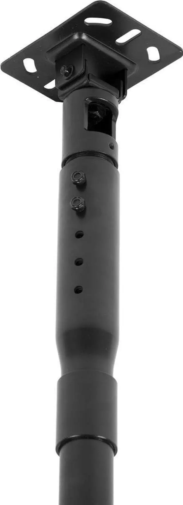 Alt view image 6 of 7 - Displays 2go Dual Sided Ceiling TV Mount for 37" to 70" Flat Screen Monitors, Height Adjustable, Steel (Black)