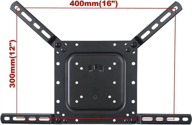 Alt view image 6 of 7 - VideoSecu TV Wall Mount Bracket Full Motion Swing Out Tilt and Swivel Articulating Arm for Most 22-55 inch LCD LED 3D TV, up to 400x400 VESA ML532B WP4