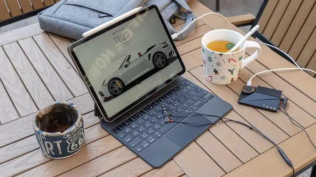 Alt view image 5 of 7 - DAC Amp Tone2 Pro | Desktop Digital Analog Converter -Headphone Amplifier with USB-C/USB-C(I2S) Inputs/Outputs: 3.5mm Unbalanced / 4.4mm Balanced/RCA - MQA DECODER (Black)