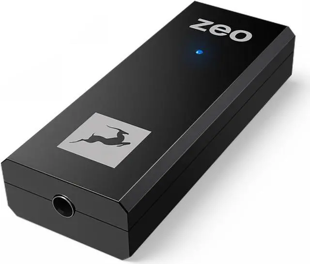 Main image of Antelope Audio ZEO Portable DAC Audio Converter Hi-Fi & Headphone Amplifier - High Resolution DAC/Amp Dongle w/USB Input & 3.5Mm Output for PC, Smartphone - Compatible w/iOS, Android, macOS, Windows