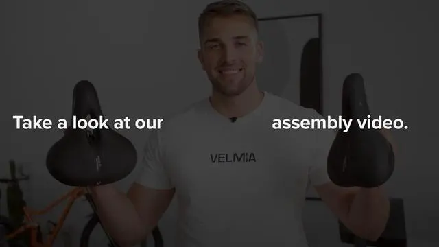 Alt view image 6 of 7 - VELMIA Bicycle Saddle - Comfortable Saddle for Men and Women - 3 Zone Concept - Waterproof Bicycle Seat with Ergonomic Design