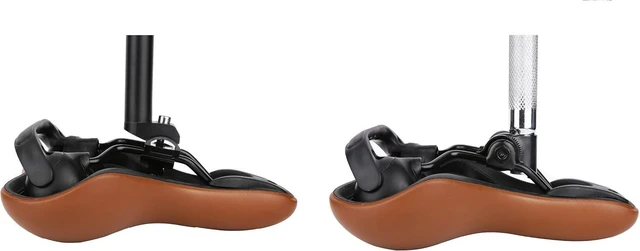 Alt view image 7 of 7 - ZHIQIU Comfortable Bike Saddles Extra Wide and Thick Bicycle Seat Integrated Molding Anti-Rain