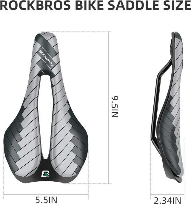 Alt view image 5 of 7 - ROCKBROS Mountain Bike Saddle MTB Saddle Bicycle Saddle Comfortable Memory TPU Cushion for Road MTB ebike Riding Specialized