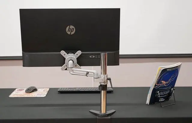 Alt view image 4 of 7 - Monitor Arm/Mount VESA Adapter Compatible with HP Pavilion 22M, 24M, 27M - Gladiator Joe - 100% Made in Canada