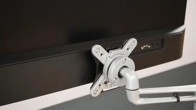 Alt view image 7 of 7 - Monitor Arm/Mount VESA Adapter Compatible with HP Pavilion 22M, 24M, 27M - Gladiator Joe - 100% Made in Canada