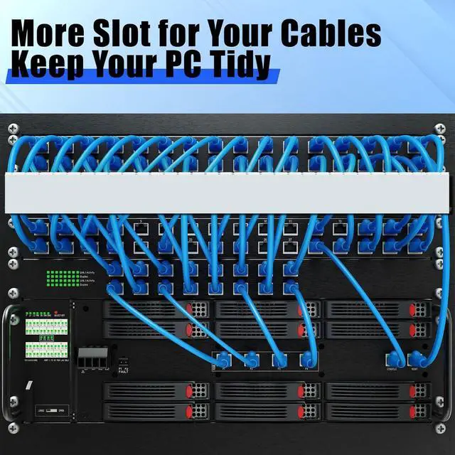 Alt view image 6 of 7 - Wire Duct Kit, Open Slot Cable Management Raceway, 123in Track Desk Channel, Cord Cover Wiring, Cable Raceway Kit to Hide Wall Mount TV Cables - 8x15.4in X 1.97in X 1.97in