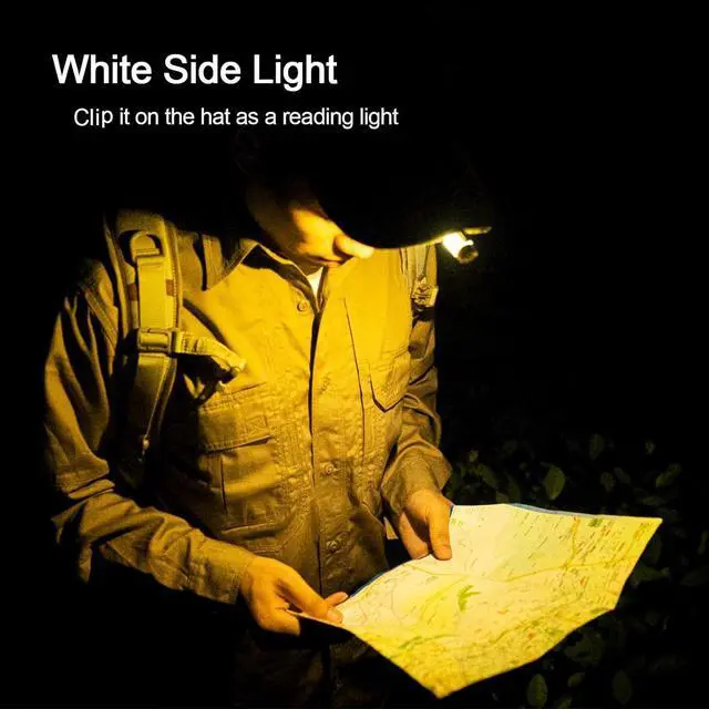 Alt view image 7 of 7 - A8 4th Gen Rechargeable EDC Flashlight USB C, 650 Lumens Bright Small Keychain Flashlights High Lumens Mini Flashlight, 365nmU/Red/White Sidelight, Magnetic Clip and Tail Base