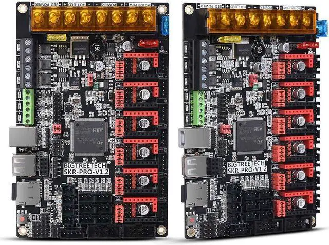 Alt view image 7 of 7 - BIGTREETECH SKR Pro V1.2 32bit Control Board high-Frequency 3D Printer Motherboard, Support TMC5160, TMC2209, TMC2130, TFT35 E3, TFT70, TFT35 V3.0.1, Mini12864 LCD