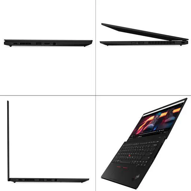 Alt view image 7 of 7 - Lenovo ThinkPad X1 Carbon Gen 8, 14" FHD Touch, Intel Core i7-10610U, 16GB, 512GB SSD, HDMI, Fingerprint, Wi-Fi, Bluetooth, Backlit Keyboard, Win10 Pro