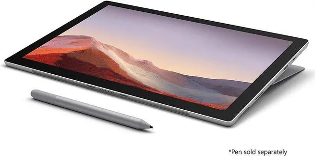 Alt view image 3 of 6 - Microsoft Surface Pro 7+ LTE Advanced (1S3-00001) Platinum - Intel i5-1135G7, 8GB RAM, 256GB SSD, 12.3-inch 2736x1824 Touchscreen, Win10 Pro - Without Keyboard