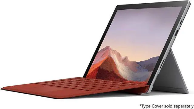 Alt view image 2 of 6 - Microsoft Surface Pro 7+ LTE Advanced (1S3-00001) Platinum - Intel i5-1135G7, 8GB RAM, 256GB SSD, 12.3-inch 2736x1824 Touchscreen, Win10 Pro - Without Keyboard