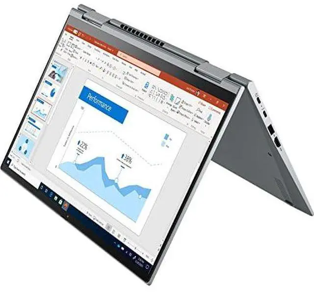 Alt view image 5 of 6 - Lenovo ThinkPad X1 Yoga (Gen 6) 14" 2-in-1 Convertible Laptop, i7 1185G7 3.0Ghz, 16GB RAM, 512GB NVMe SSD, 1920 x 1200, Thunderbolt 4, Windows 11 Pro