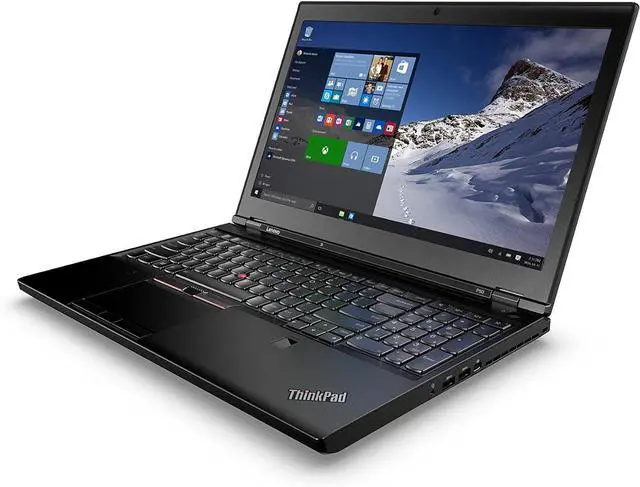 Alt view image 5 of 5 - Lenovo ThinkPad P50 15.6-inch FHD Mobile Workstation Laptop Computer, Quad-Core i7-6820HQ, 16GB RAM, 512GB Solid State Drive, HDMI, Windows 10 Pro
