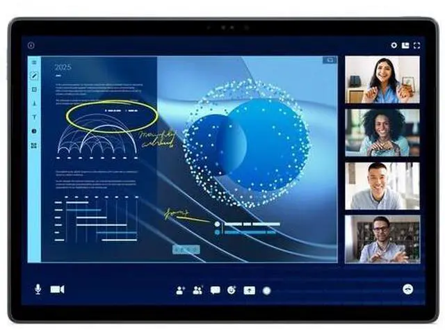 Alt view image 2 of 7 - Dell Latitude 7350 Detachable 2-in-1 13" 3K Touch Laptop Ultra 5 134U 12-Core 16GB RAM 256GB SSD Win 11 Pro with Keyboard