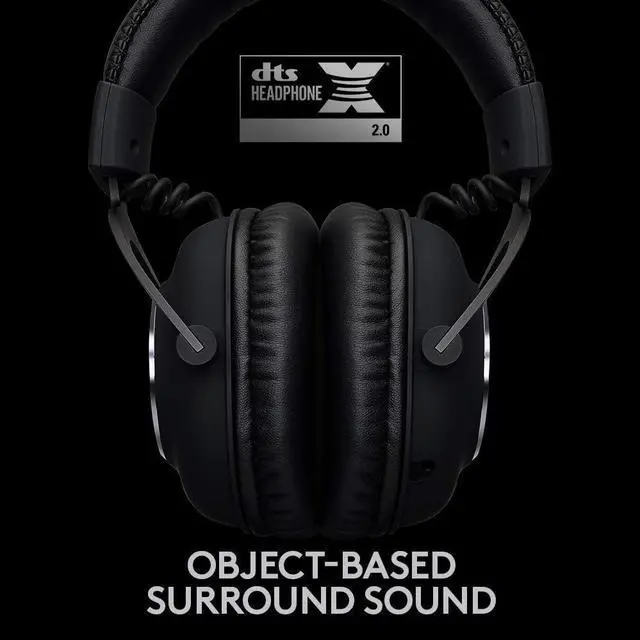 Alt view image 6 of 6 - Logitech G PRO X Wireless Lightspeed Gaming Headset - Logitech G PRO X