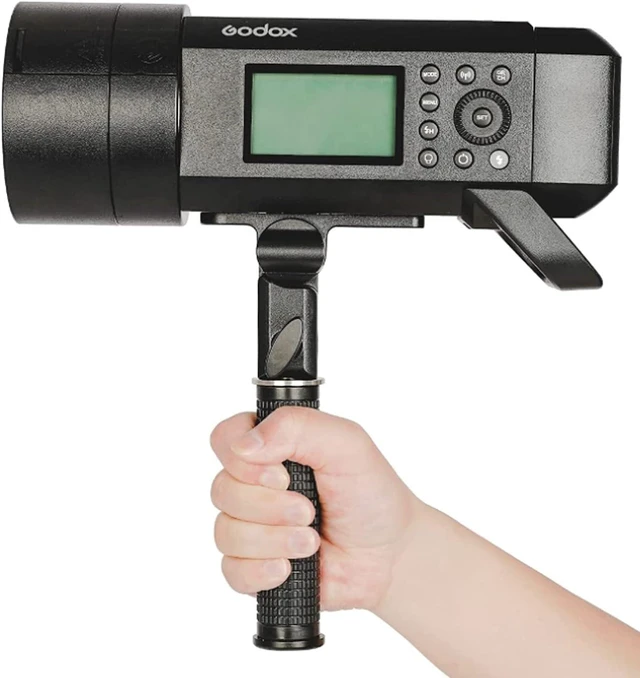 Alt view image 2 of 5 - Godox AD400 Pro Outdoor Flash Strobe, Portable 400W 2.4G TTL 1/8000 HSS Monolight, 0.01-1s Recycle, 30W LED Modeling Lamp with Rechargeable Battery and Bowens Mount
