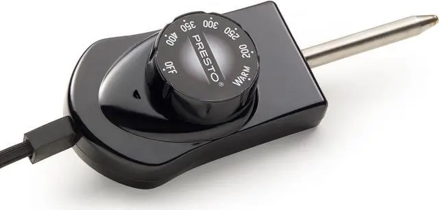 Alt view image 4 of 7 - Presto 06858 16-Inch Slimline Electric Skillet with Glass Cover - Nonstick, Adjustable Temperature, Black