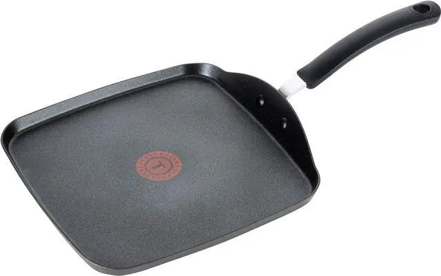 Main image of T-fal Ultimate Hard Anodized Nonstick Griddle 10.25 Inch Oven Broiler Safe 500F Cookware, Pots and Pans, Dishwasher Safe Grey