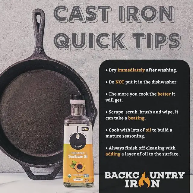 Alt view image 7 of 7 - Backcountry Iron 6-1/2 Inch Round Small Pre-Seasoned Cast Iron Skillet
