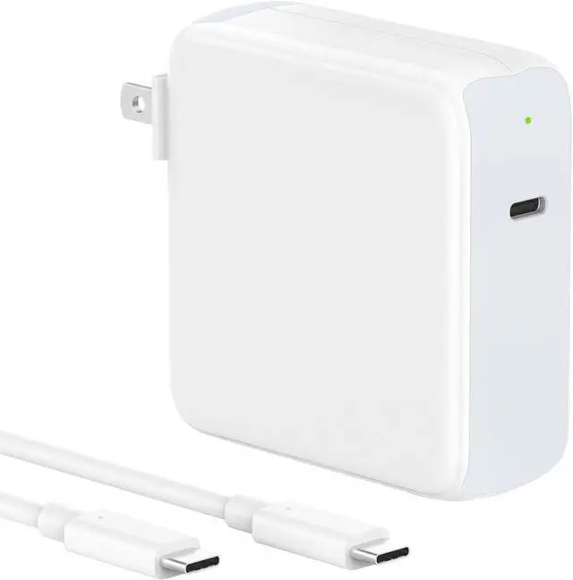 Main image of 96W USB C Charger for MacBook Pro 16, 15, 14, 13 inch 2025 2024, 2023, 2022, 2021, M4 M3 M2 M1 MacBook Air, USBC Laptop Power Adapter, iPad, LED, 6.6ft 5A Cable Charging as Fast as Original Quality
