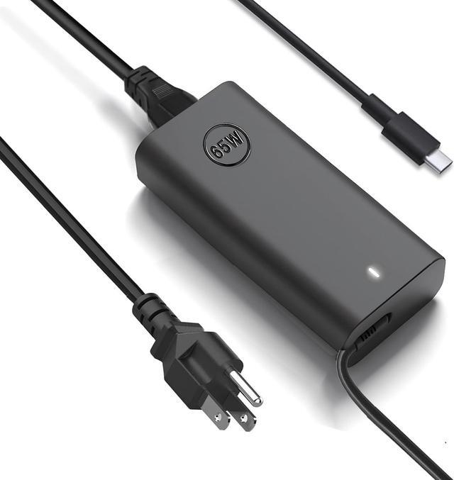 Main image of New 65W USB C Laptop Charger for  Laptop Charger USB C for  Latitude 5420 5430 5440 5520 5540 7430 7420 7440 9440 2in1 XPS 13 9360 Chromebook 3100 Type C  AC Adapter Power Cord