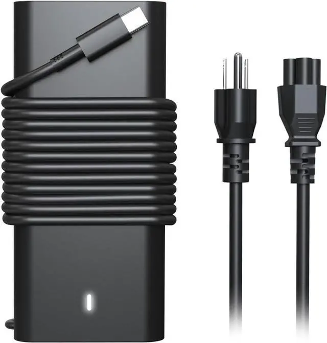 Main image of 65W Type C USB C Laptop Charger : for  Latitude Computer 5530 5420 5430 5520 5540 7430 7420 7440 7340 7530 7330 7320 Inspiron 14 7425 16 7620 XPS 13 7390 2-in-1 Chromebook 3100 Power Adapter Cord