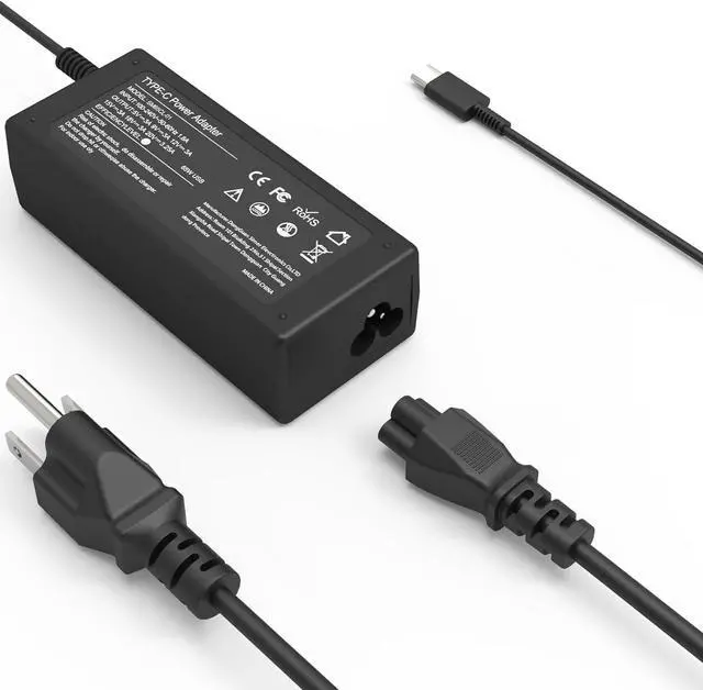 Main image of Universal 65W 45W USB C Laptop Charger for Lenovo/Dell/HP Chromebook Laptop Charger USB-C Type C : Computer Power Adapter Cord Replacement Acer Asus Samsung MacBook or Smart Phone/Tablet