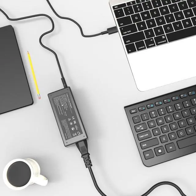 Alt view image 6 of 6 - Universal 65W 45W USB C Laptop Charger for Lenovo/Dell/HP Chromebook Laptop Charger USB-C Type C : Computer Power Adapter Cord Replacement Acer Asus Samsung MacBook or Smart Phone/Tablet