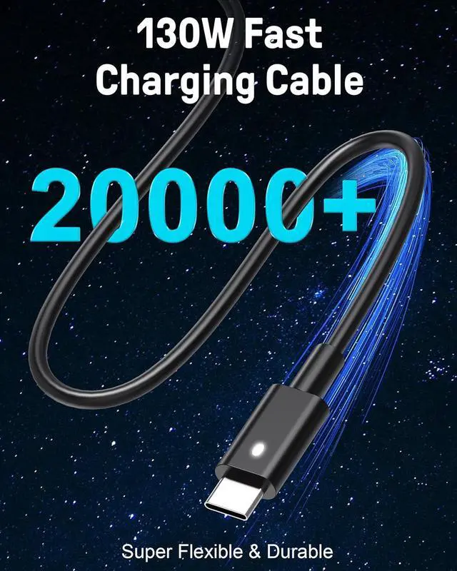 Alt view image 4 of 7 - Charger for  130W Laptop USB C Type C AC Adapter for  XPS 15 17 2in1 9575 9500 9700 Precision 5530 2in1 5550 5750 3560 Latitude 7410 7310 7210 9410 9510 5420 5520 5510 Power Cord