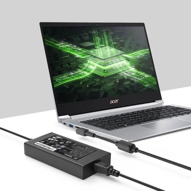 Alt view image 5 of 7 - 135W AC Charger for Acer Nitro 5 AN515 N18C3 N18C4 PA-1131-05 ADP-135KB T ADP-135NB B ADP-135K PA-1131-16 Laptop Power Adapter Supply Cord