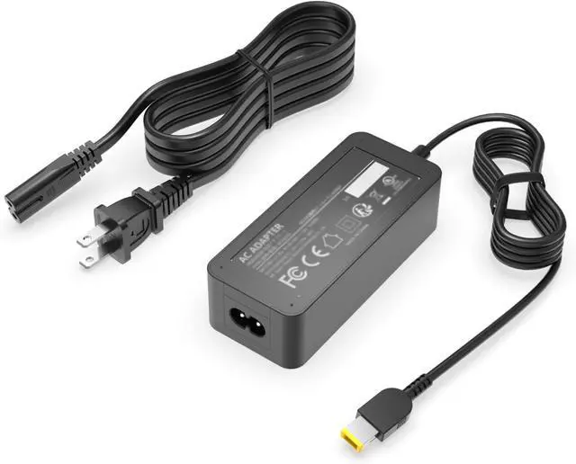 Main image of 65W 45W Charger Fit for Lenovo Thinkcentre Ideacentre Laptop Desktop All in one PC, (Safety Certified by UL), 10Ft Power Cable, Slim Tip Connector