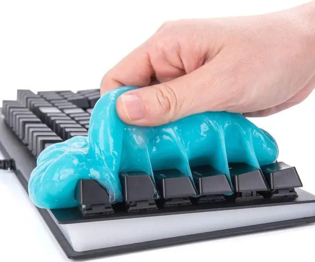 Alt view image 2 of 6 - 4Pack ColorCoral Dust Cleaner Keyboard Cleaning Gel Universal Cleaning Gadget Slime for Car Cleaning and Computer Dusting (4Pack)
