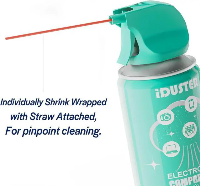 Alt view image 6 of 6 - Compressed Canned Air Duster for Computer - Air Duster Compressed Air Can 2PCS(10oz)