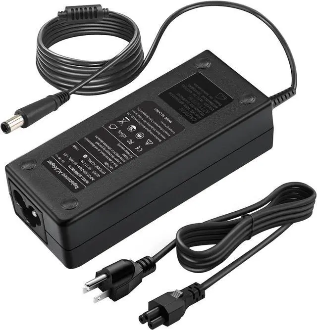 Main image of New 19V 7.1A 135W AC Adapter Laptop Charger Compatible with HP 391174-001 384023 481420-001 DC7800 DC7900 Compaq Elite 8000 8200 8300 Notebook [7.4mm5.0mm]